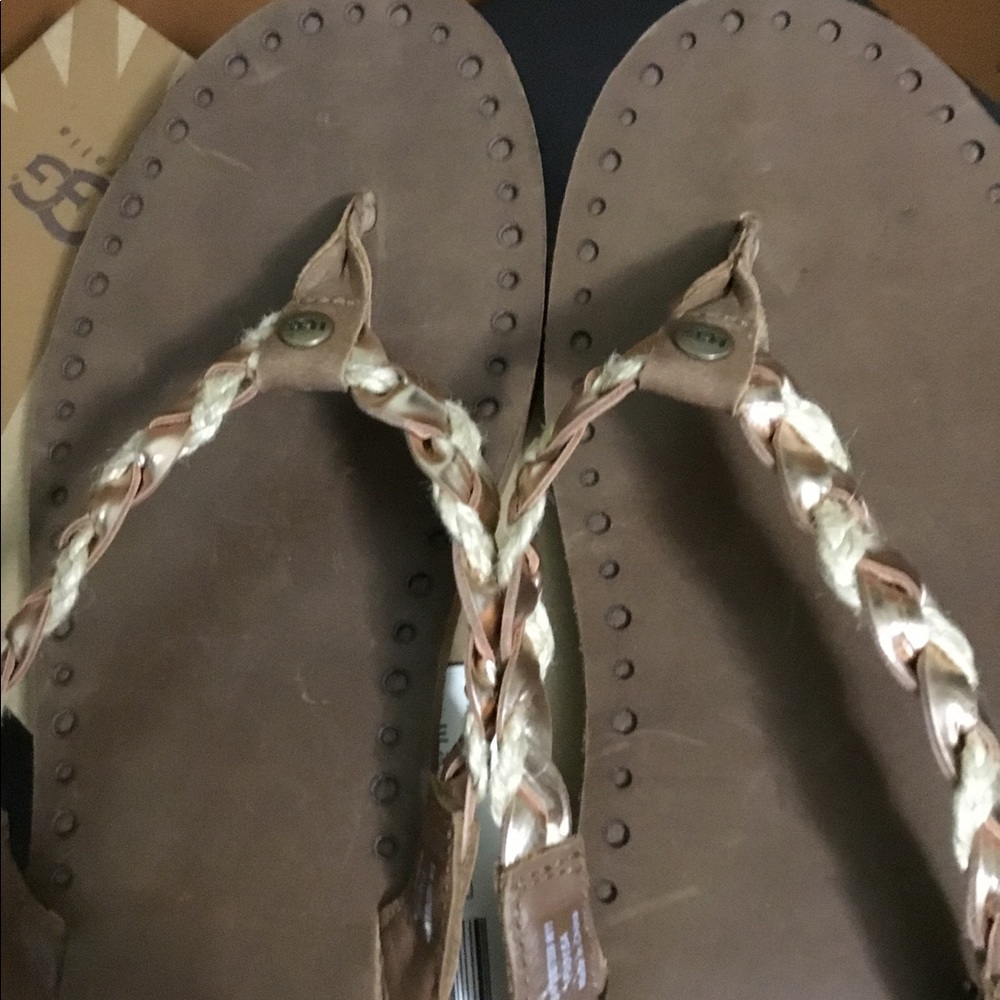 UGG- woman’s Navie braided sandals - NIB -11
